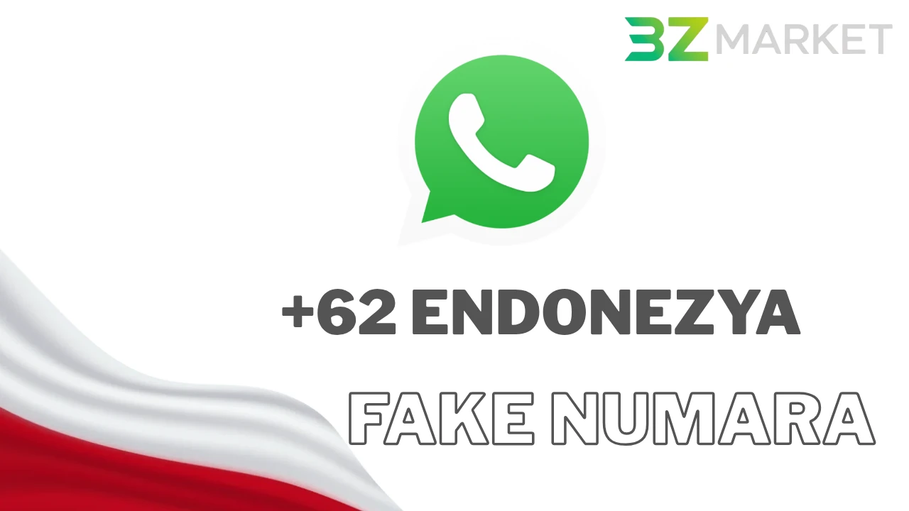 +62 Endonezya WhatsApp Fake Numara